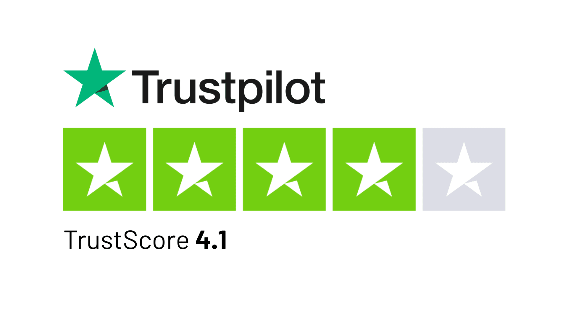 Trustpilot TrustScore 1KOMMA5° Sverige 