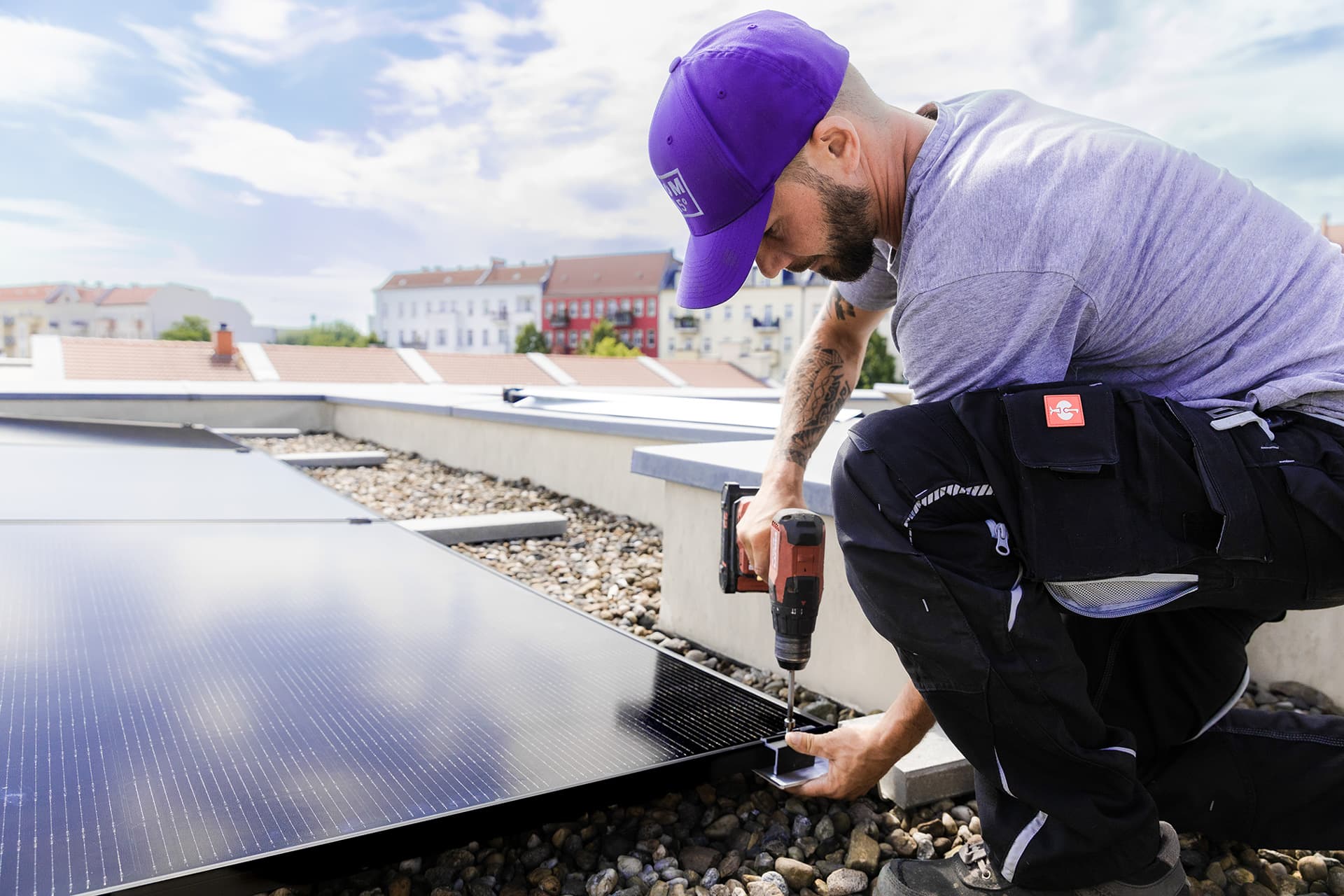 Vi hjälper dig med installationen